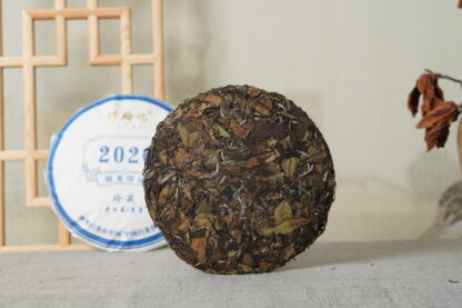 Chuanhanji · Time Imprint · 2020 Fuding Shoumei White Tea Cake (300g) - Image 4