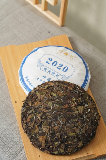 Chuanhanji · Time Imprint · 2020 Fuding Shoumei White Tea Cake (300g) - Image 8